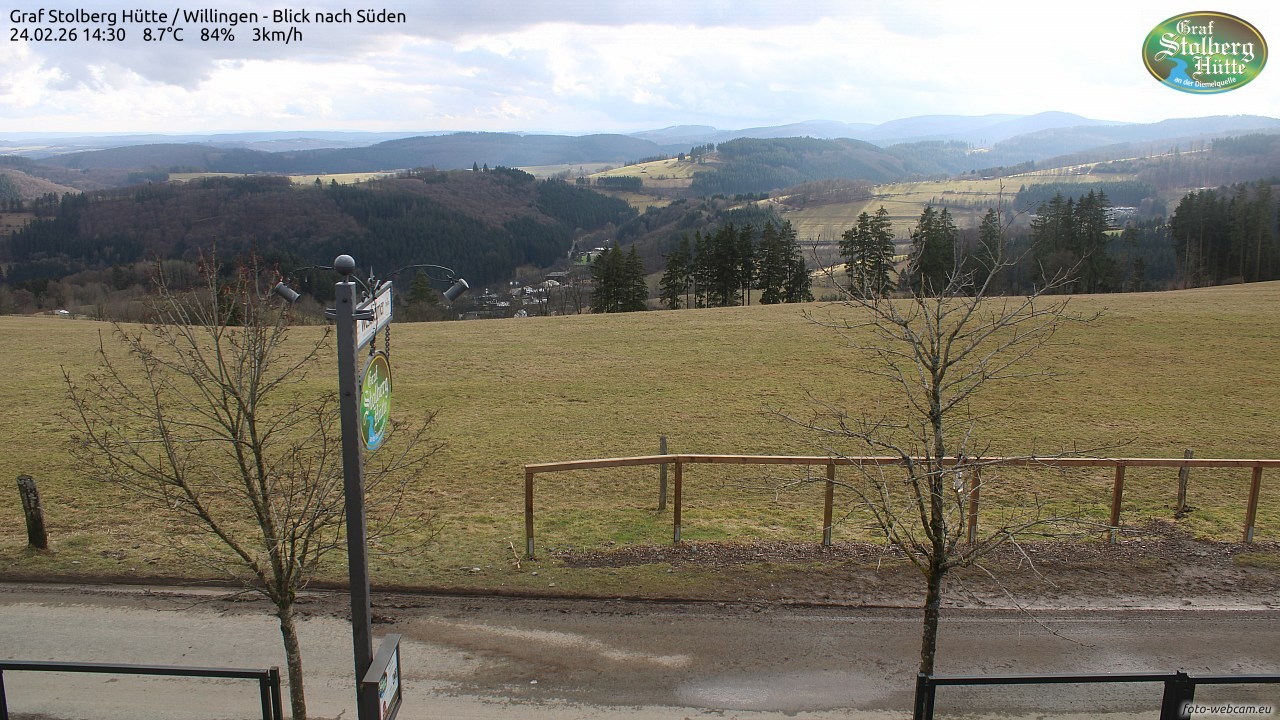 Archiv Foto Webcam Willingen: Graf Stolberg Hütte bei Usseln