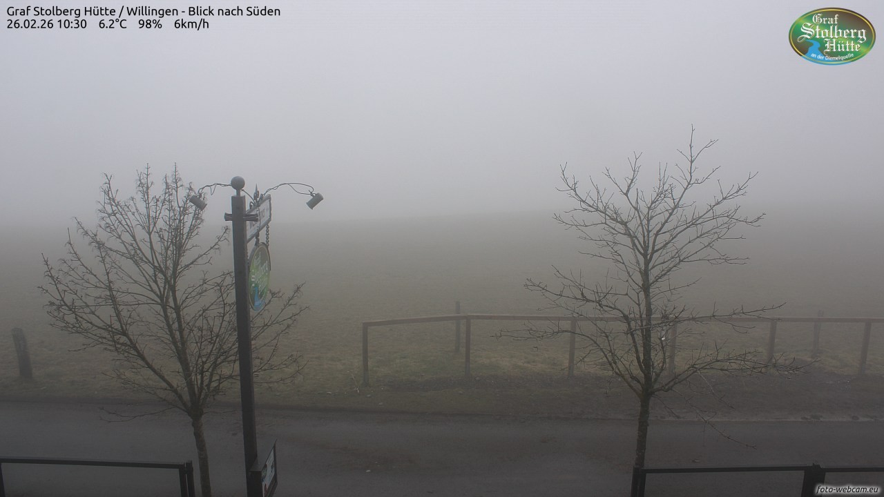 Archived image Webcam Mountain Hut Graf Stolberg near Willingen