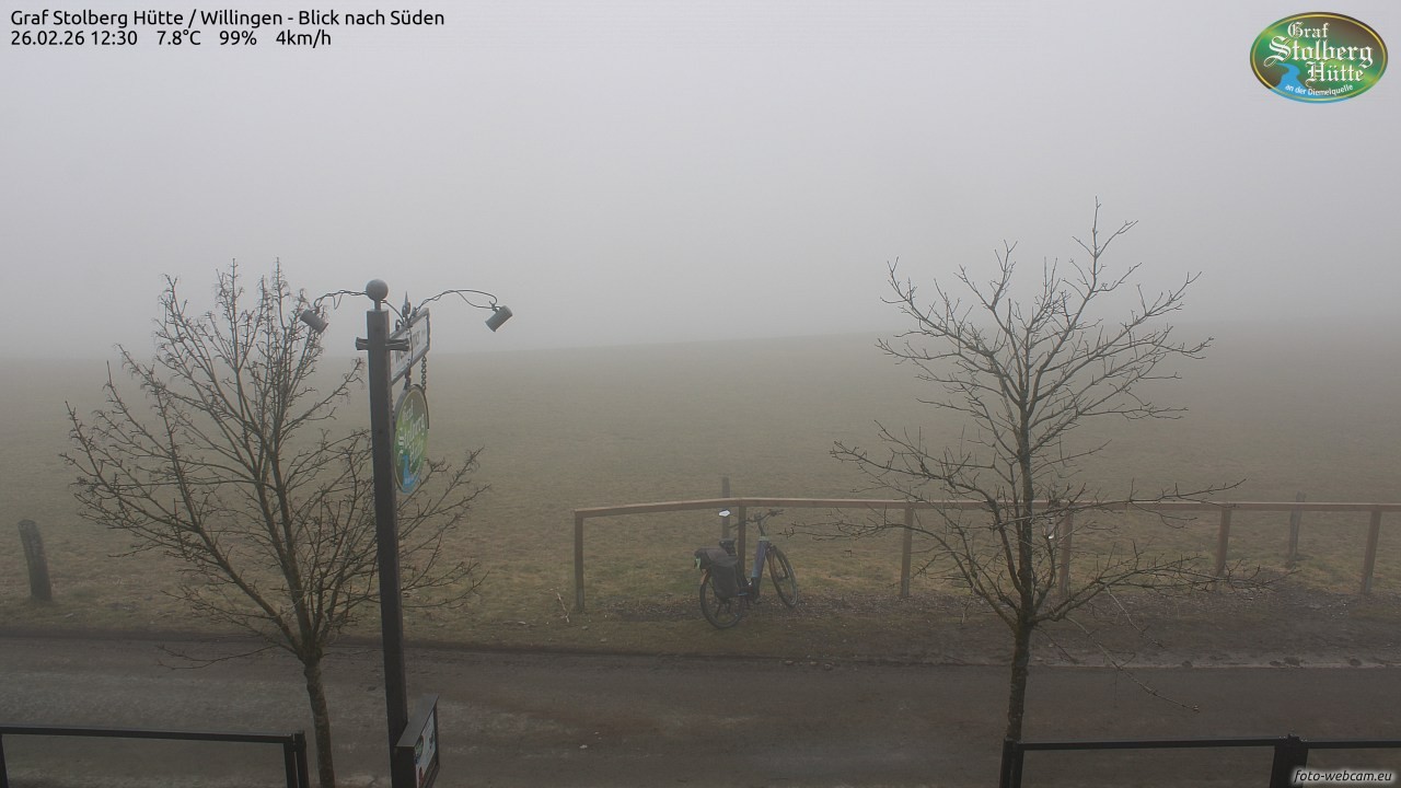 Archived image Webcam Mountain Hut Graf Stolberg near Willingen