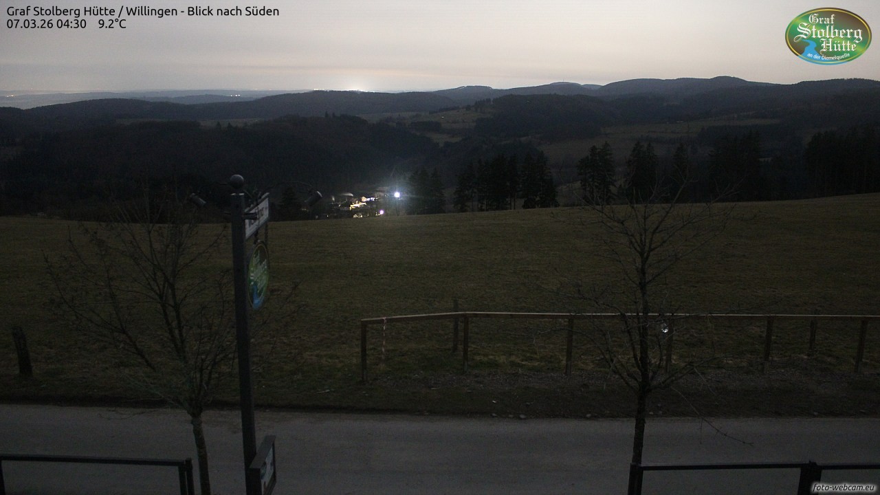 Archiv Foto Webcam Willingen: Graf Stolberg Hütte bei Usseln