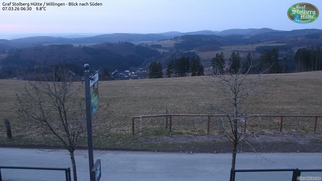 Archiv Foto Webcam Willingen: Graf Stolberg Hütte bei Usseln