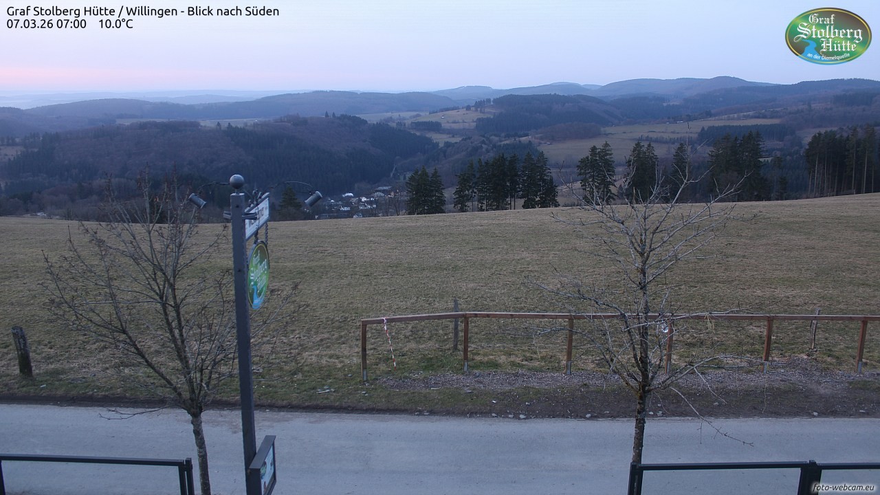Archiv Foto Webcam Willingen: Graf Stolberg Hütte bei Usseln