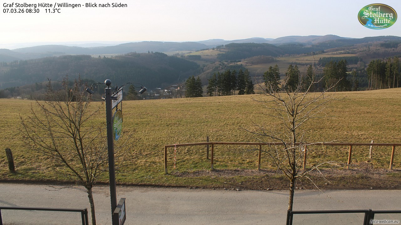Archiv Foto Webcam Willingen: Graf Stolberg Hütte bei Usseln