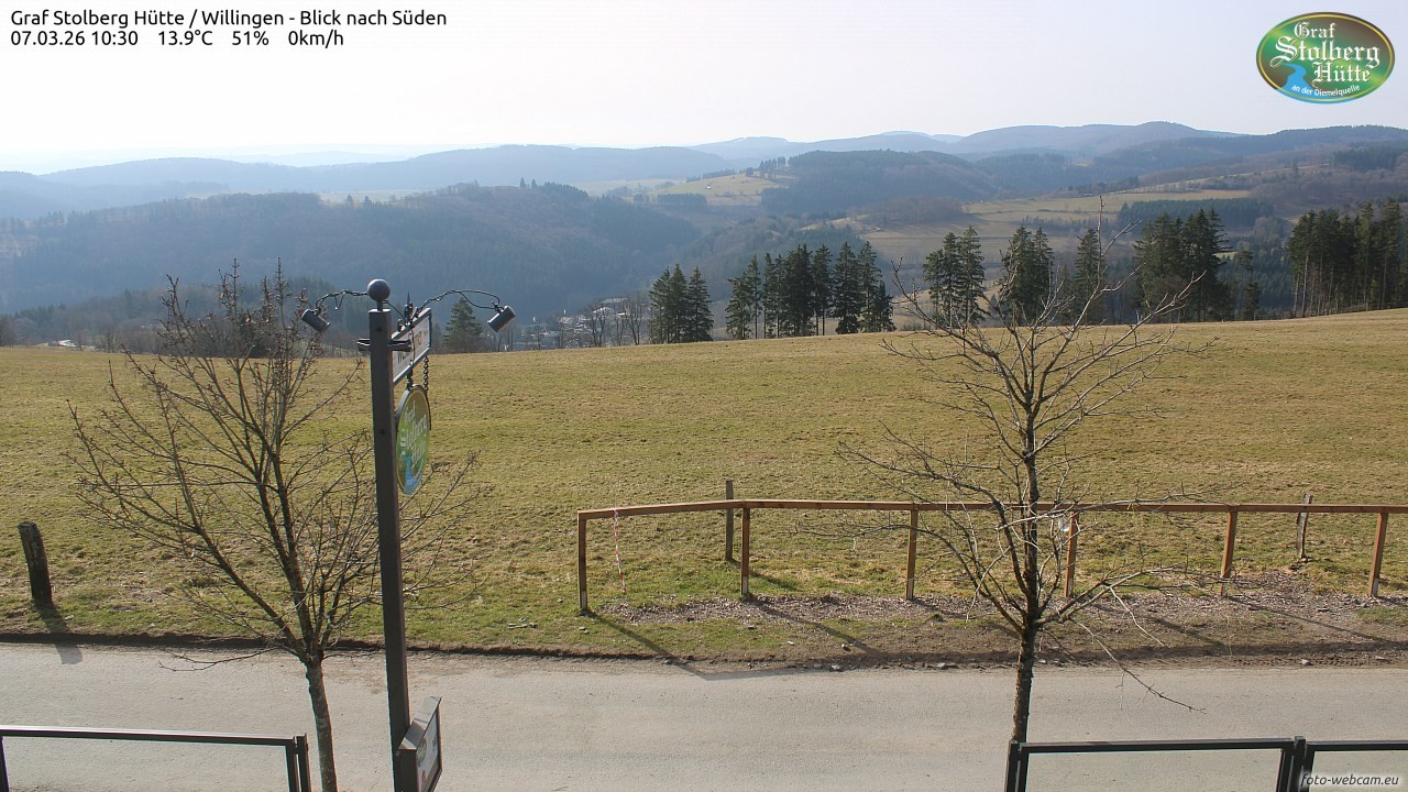 Archiv Foto Webcam Willingen: Graf Stolberg Hütte bei Usseln