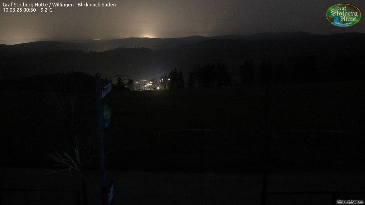 Archiv Foto Webcam Willingen: Graf Stolberg Hütte bei Usseln