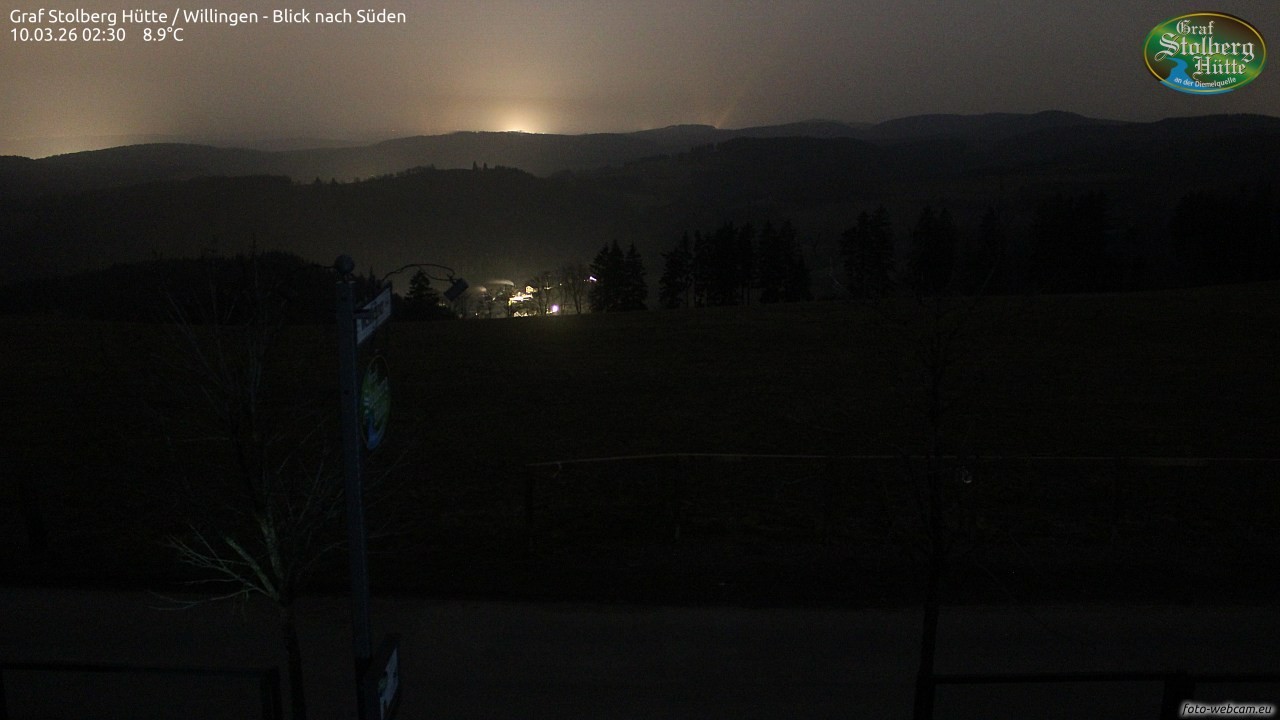 Archiv Foto Webcam Willingen: Graf Stolberg Hütte bei Usseln