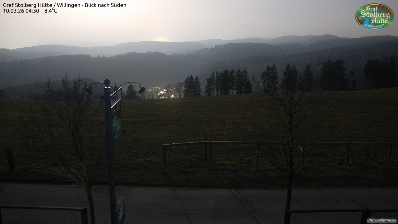 Archiv Foto Webcam Willingen: Graf Stolberg Hütte bei Usseln