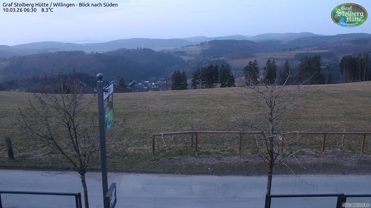 Archiv Foto Webcam Willingen: Graf Stolberg Hütte bei Usseln