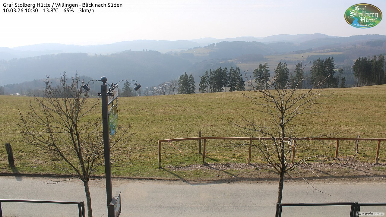 Archiv Foto Webcam Willingen: Graf Stolberg Hütte bei Usseln