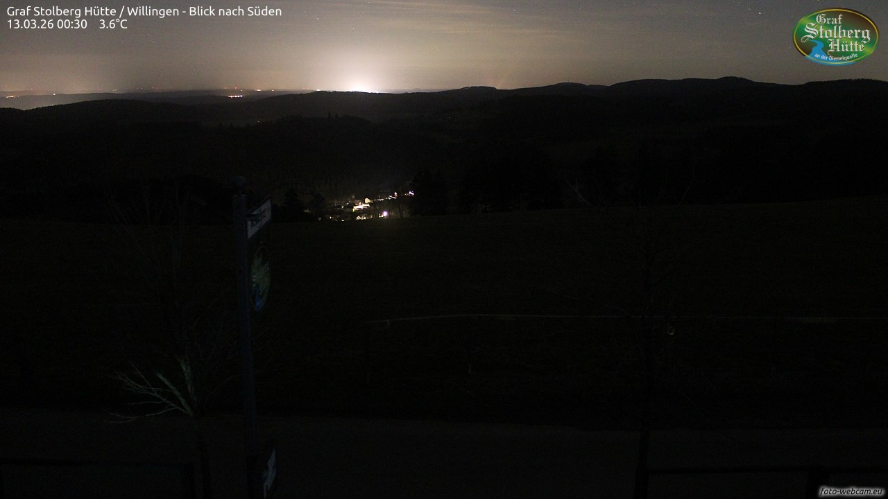 Archiv Foto Webcam Willingen: Graf Stolberg Hütte bei Usseln