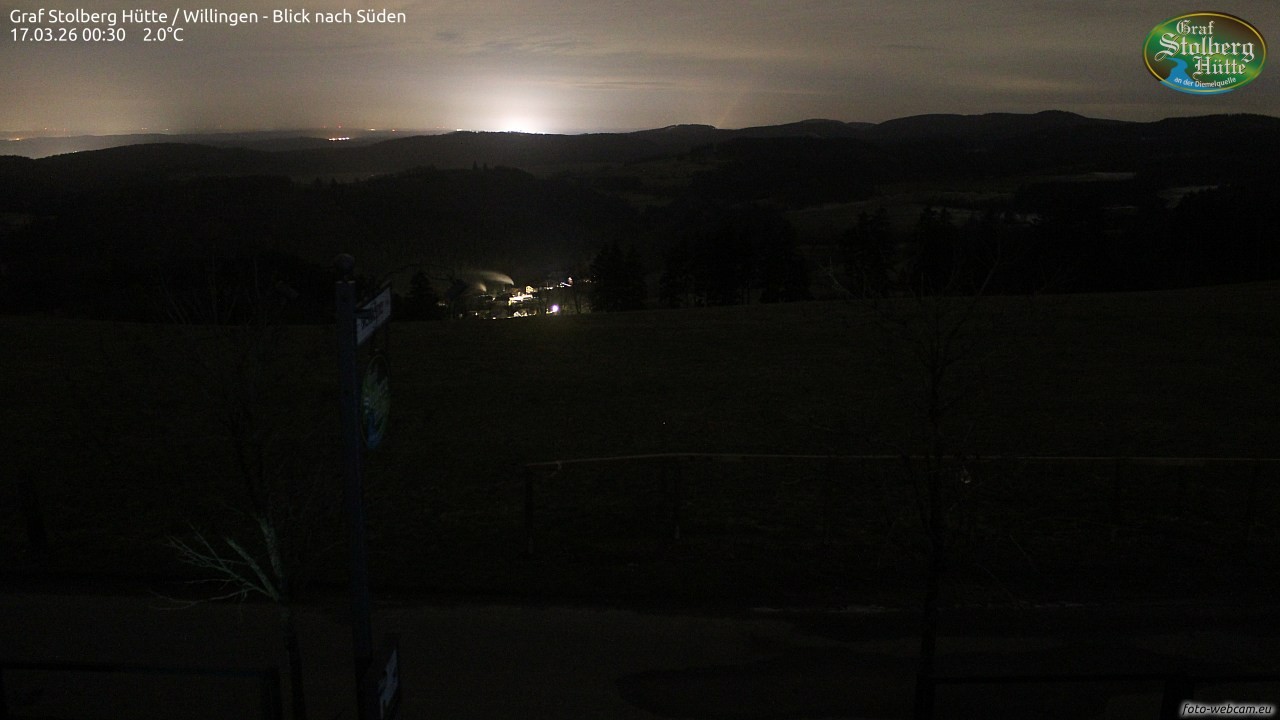 Archiv Foto Webcam Willingen: Graf Stolberg Hütte bei Usseln