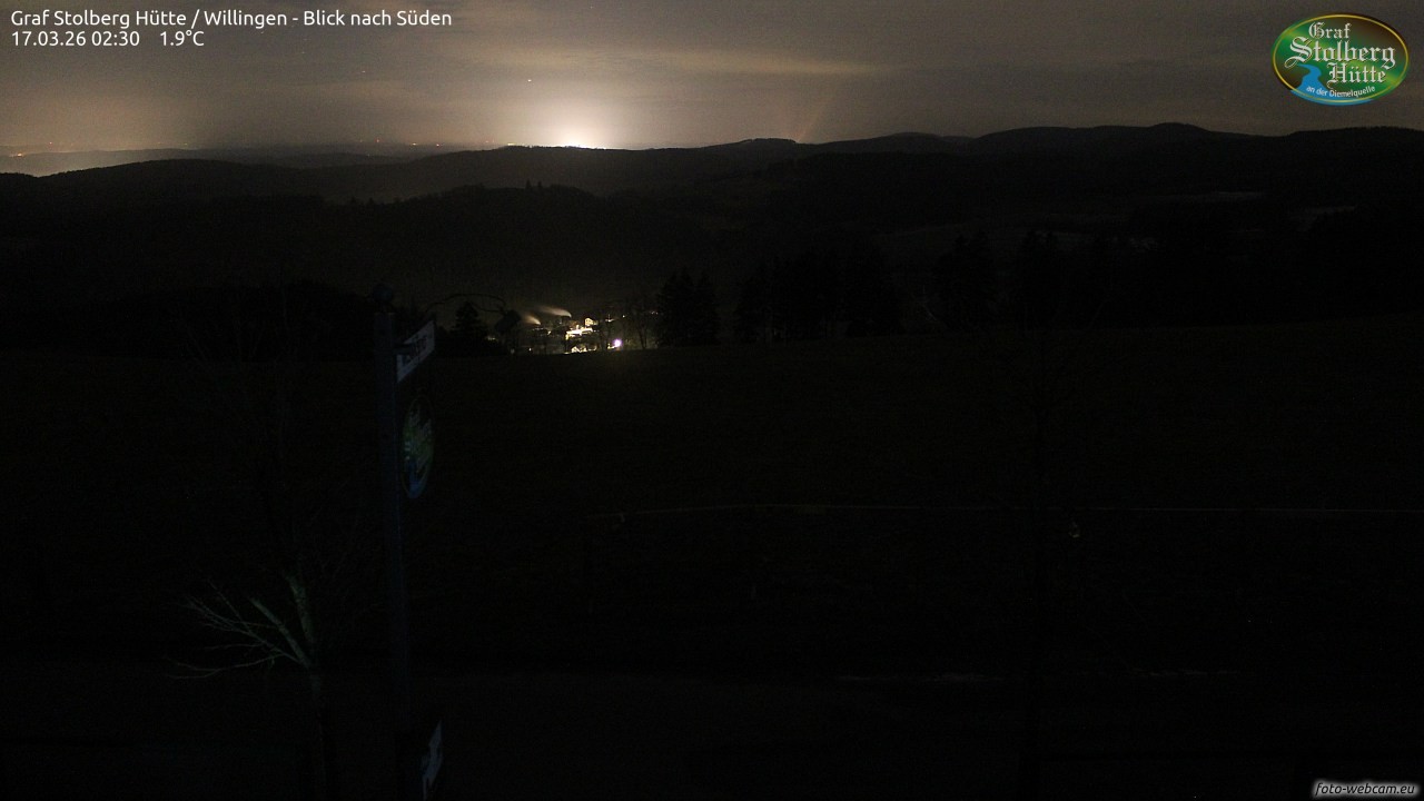 Archiv Foto Webcam Willingen: Graf Stolberg Hütte bei Usseln