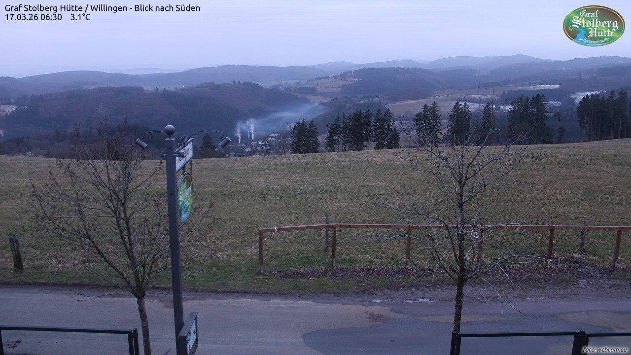 Archiv Foto Webcam Willingen: Graf Stolberg Hütte bei Usseln