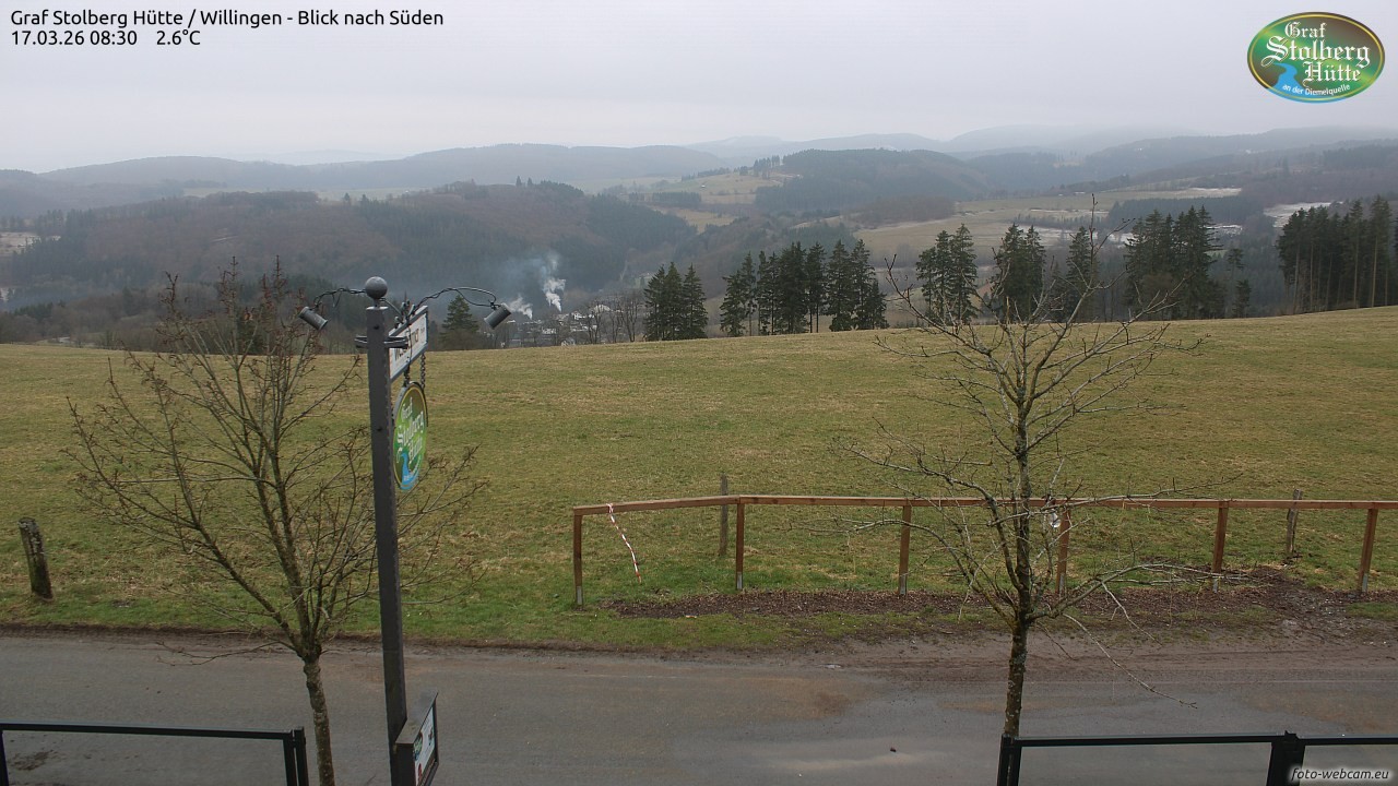 Archiv Foto Webcam Willingen: Graf Stolberg Hütte bei Usseln