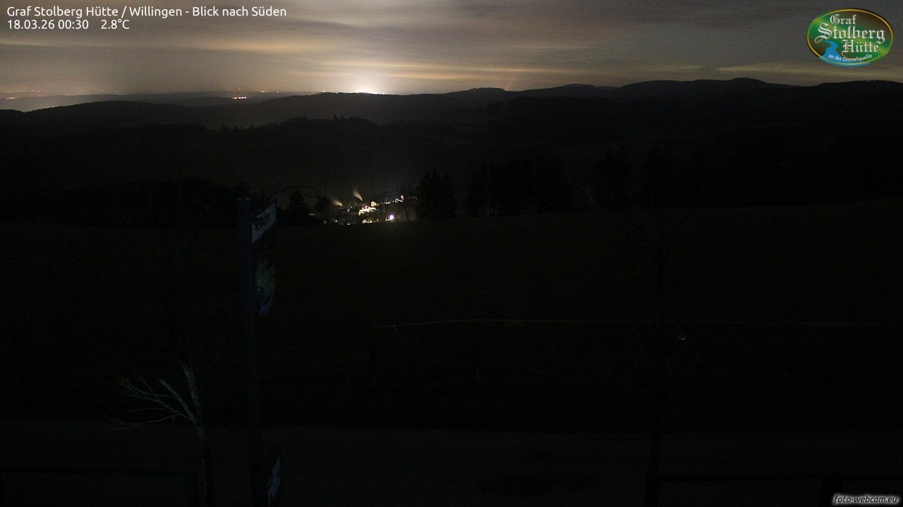 Archived image Webcam Mountain Hut Graf Stolberg near Willingen