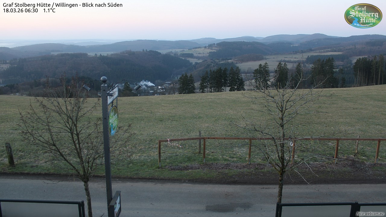 Archived image Webcam Mountain Hut Graf Stolberg near Willingen