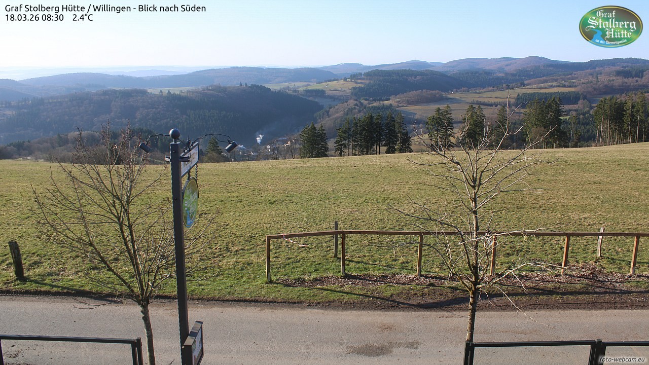 Archived image Webcam Mountain Hut Graf Stolberg near Willingen