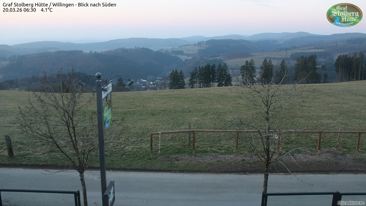Archiv Foto Webcam Willingen: Graf Stolberg Hütte bei Usseln