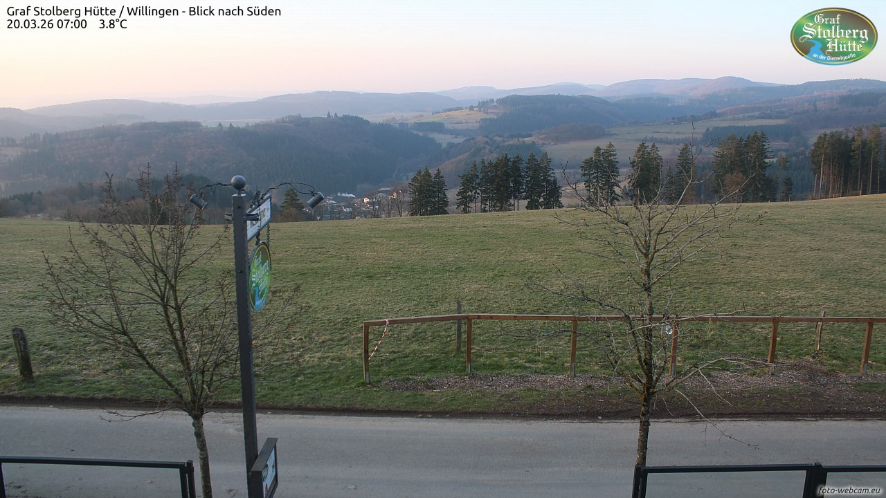 Archiv Foto Webcam Willingen: Graf Stolberg Hütte bei Usseln