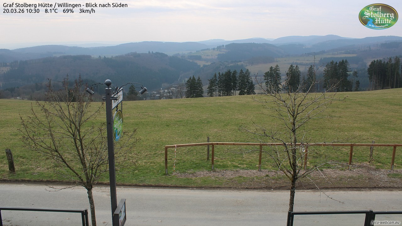 Archiv Foto Webcam Willingen: Graf Stolberg Hütte bei Usseln