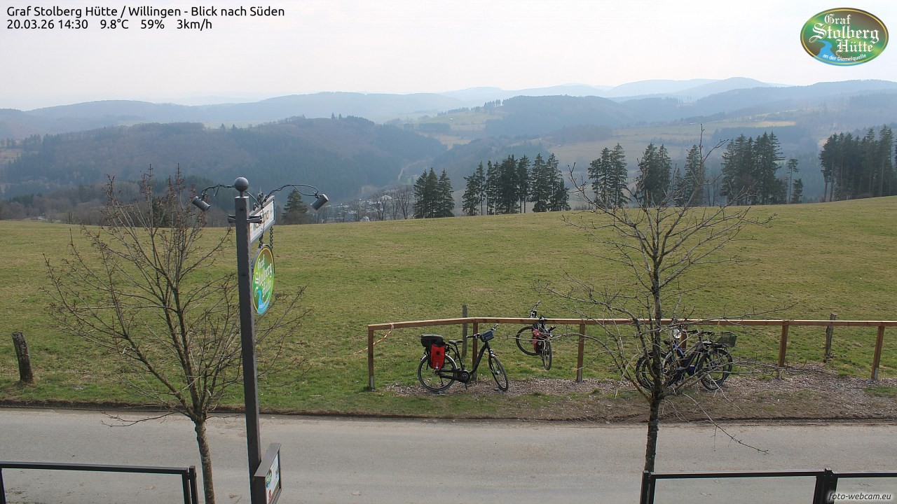 Archiv Foto Webcam Willingen: Graf Stolberg Hütte bei Usseln