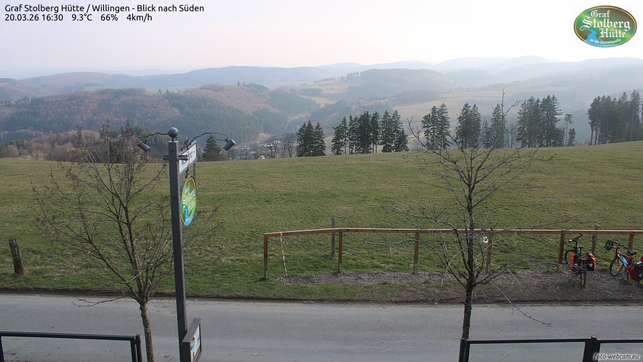 Archiv Foto Webcam Willingen: Graf Stolberg Hütte bei Usseln