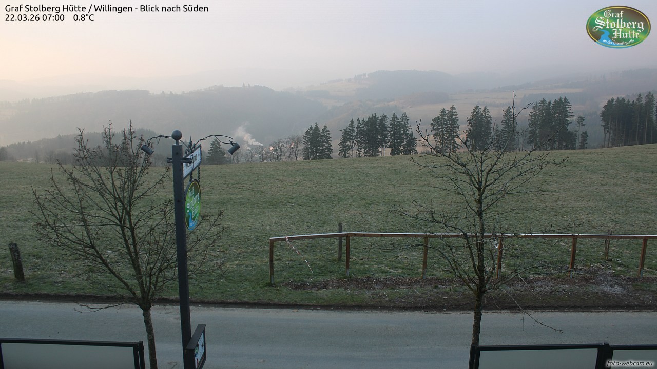 Archiv Foto Webcam Willingen: Graf Stolberg Hütte bei Usseln