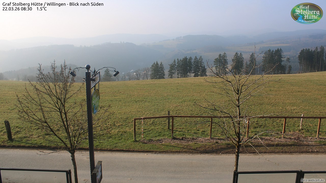 Archiv Foto Webcam Willingen: Graf Stolberg Hütte bei Usseln