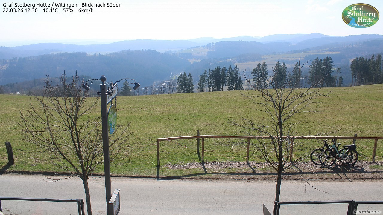 Archiv Foto Webcam Willingen: Graf Stolberg Hütte bei Usseln