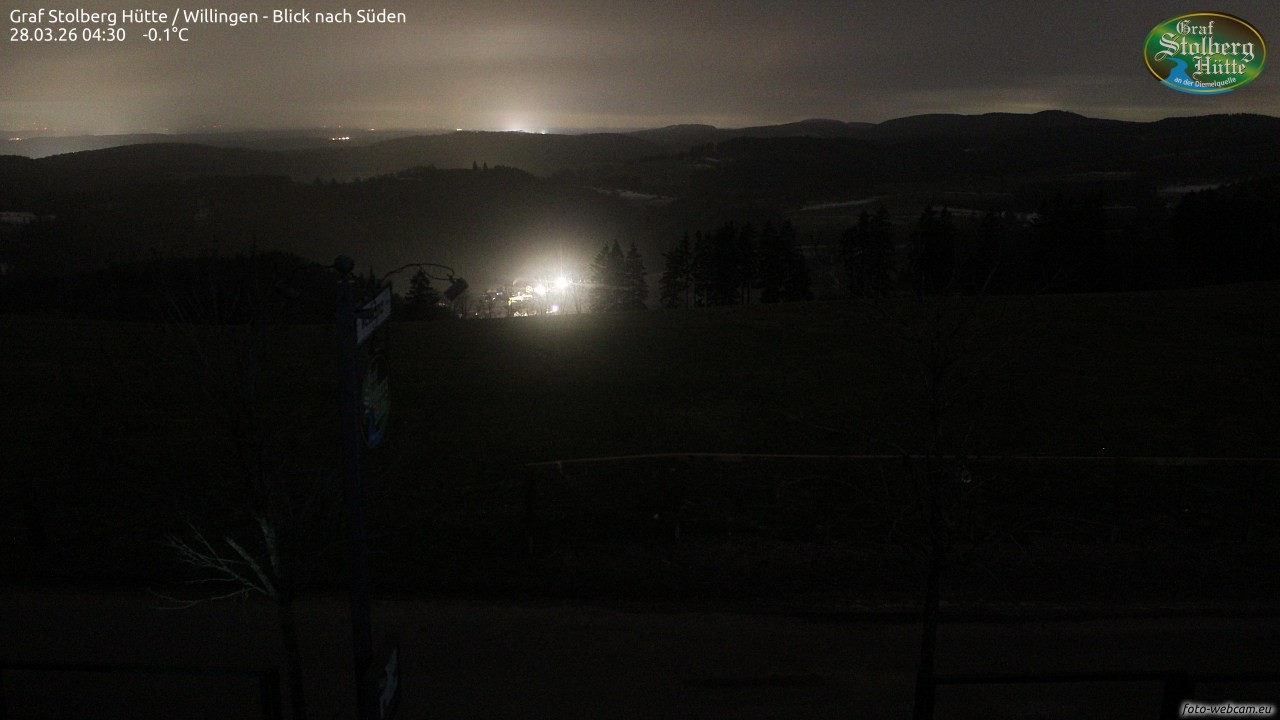 Archived image Webcam Mountain Hut Graf Stolberg near Willingen