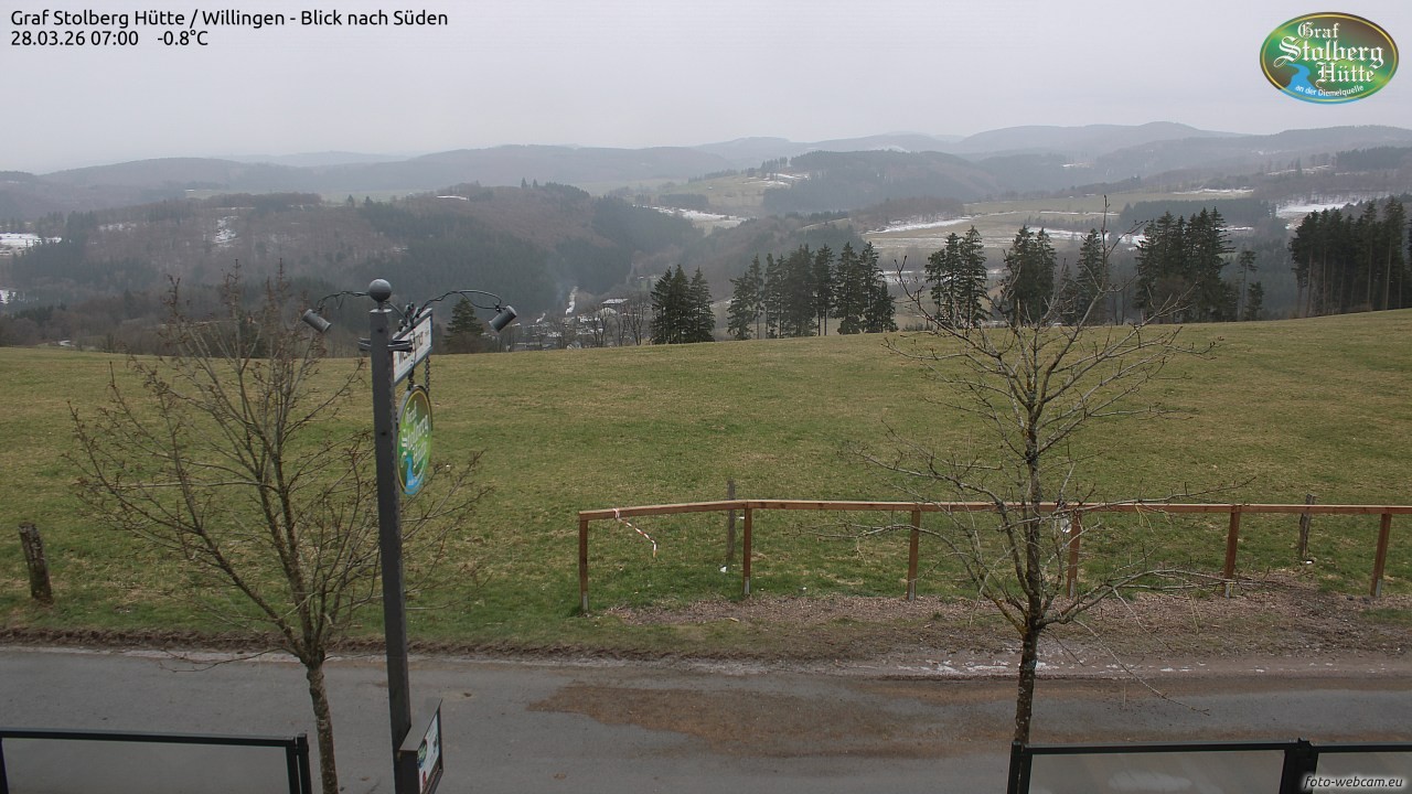 Archived image Webcam Mountain Hut Graf Stolberg near Willingen
