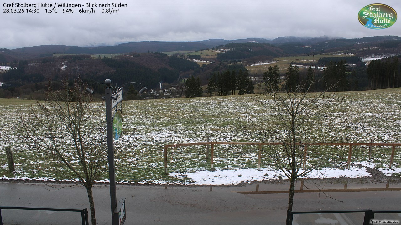 Archiv Foto Webcam Willingen: Graf Stolberg Hütte bei Usseln