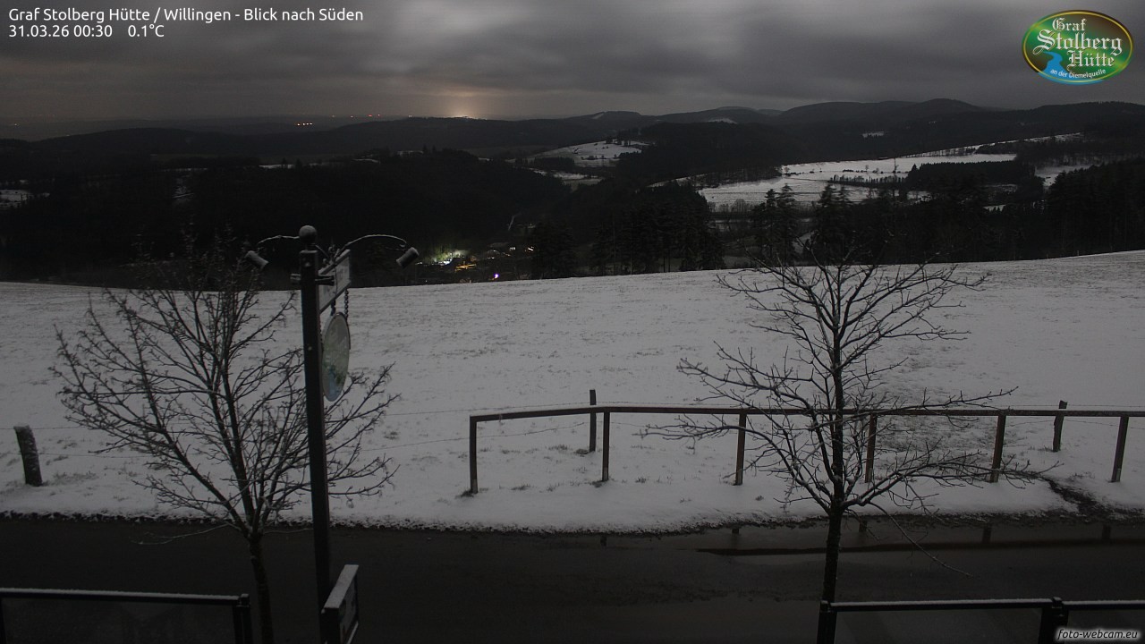 Archiv Foto Webcam Willingen: Graf Stolberg Hütte bei Usseln