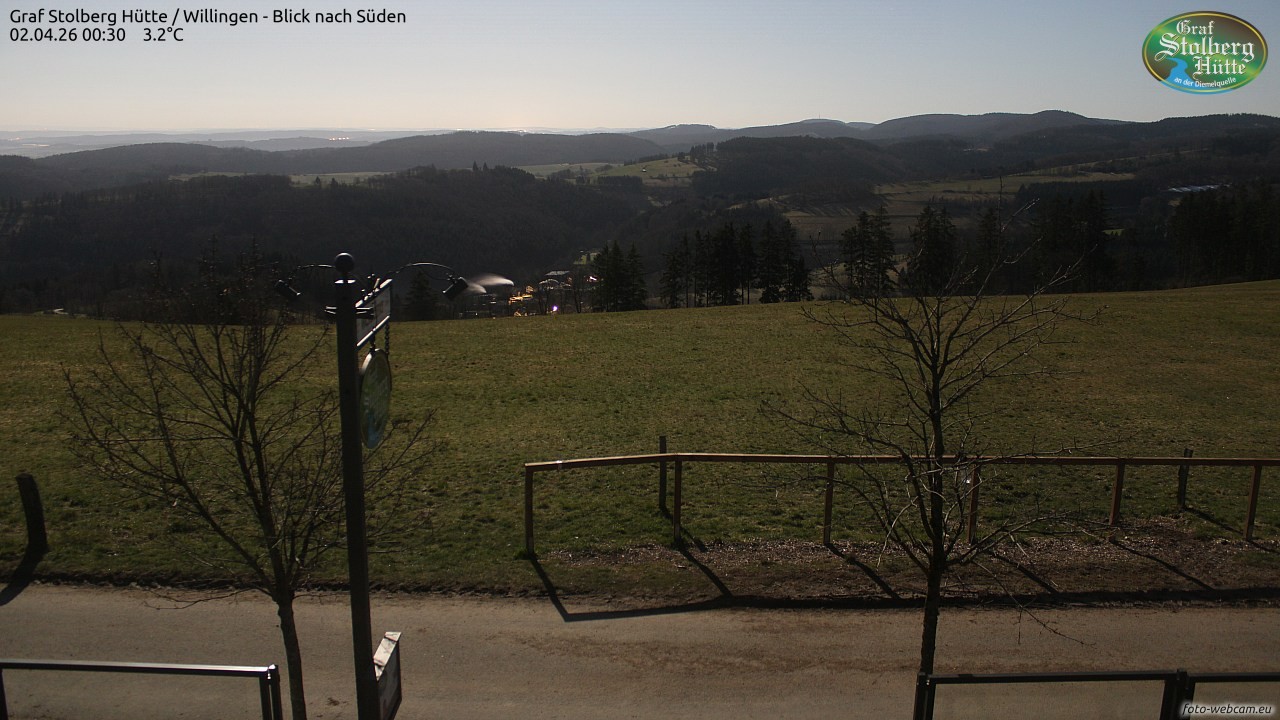Archiv Foto Webcam Willingen: Graf Stolberg Hütte bei Usseln