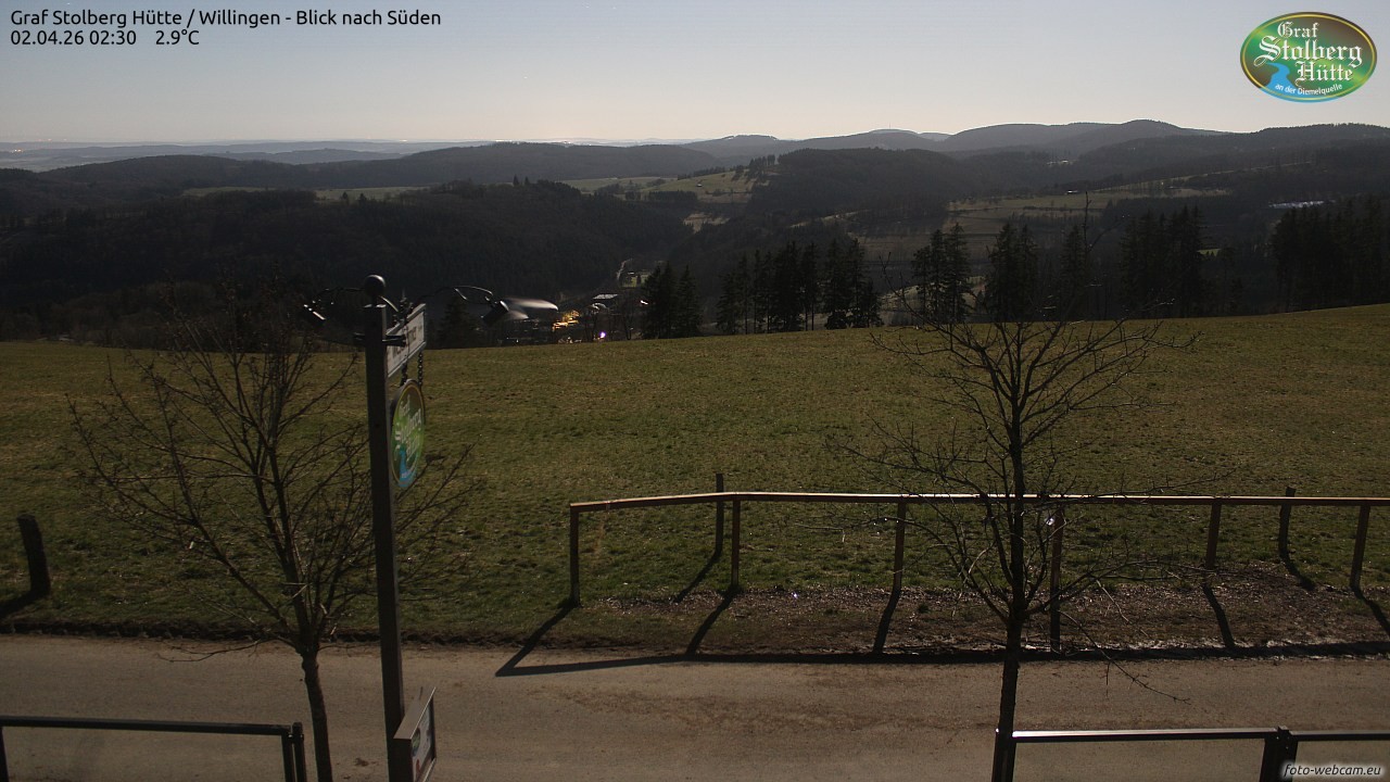 Archiv Foto Webcam Willingen: Graf Stolberg Hütte bei Usseln