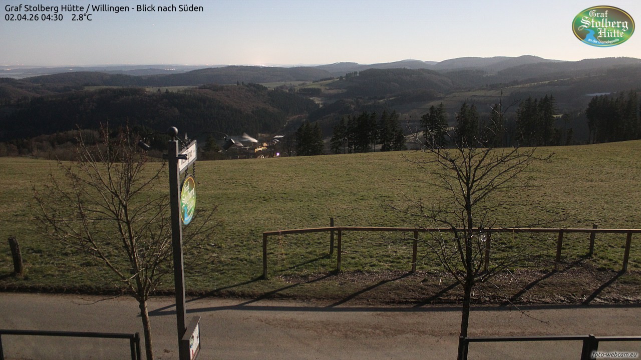 Archiv Foto Webcam Willingen: Graf Stolberg Hütte bei Usseln