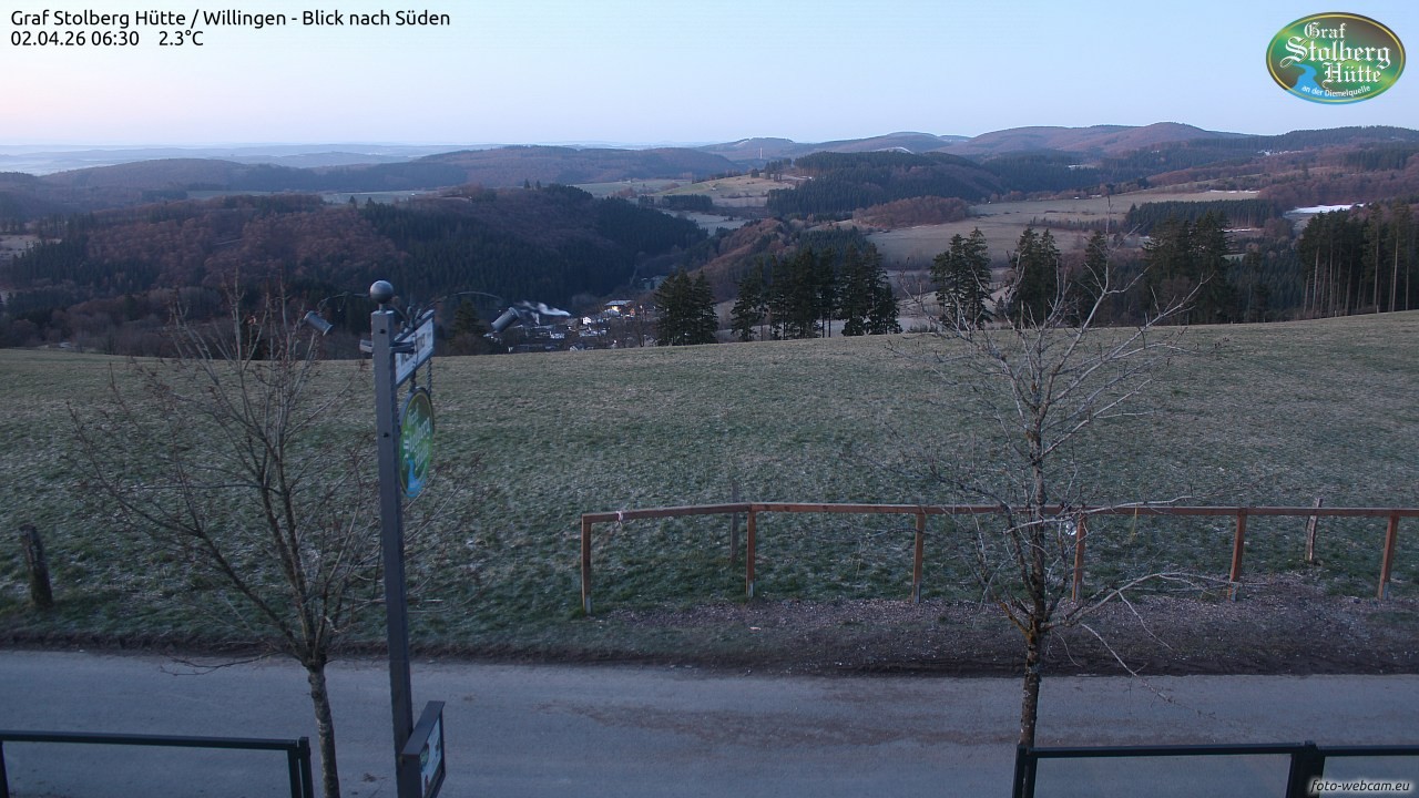 Archiv Foto Webcam Willingen: Graf Stolberg Hütte bei Usseln