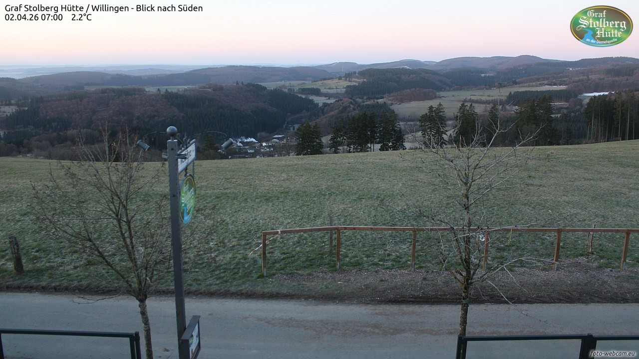 Archiv Foto Webcam Willingen: Graf Stolberg Hütte bei Usseln