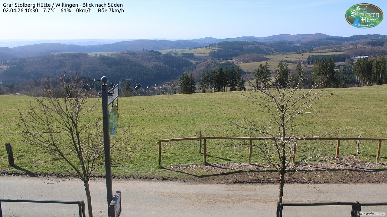 Archiv Foto Webcam Willingen: Graf Stolberg Hütte bei Usseln