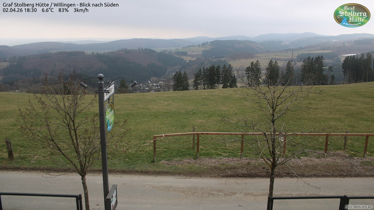 Archiv Foto Webcam Willingen: Graf Stolberg Hütte bei Usseln
