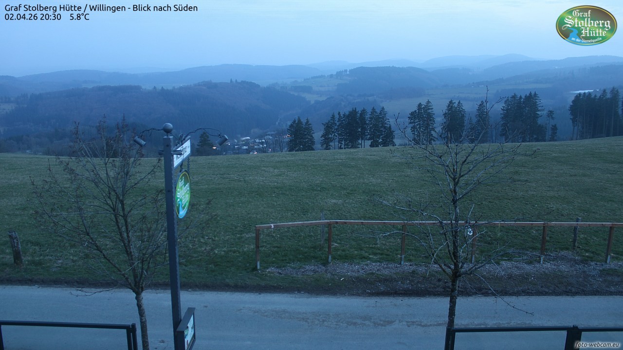 Archiv Foto Webcam Willingen: Graf Stolberg Hütte bei Usseln