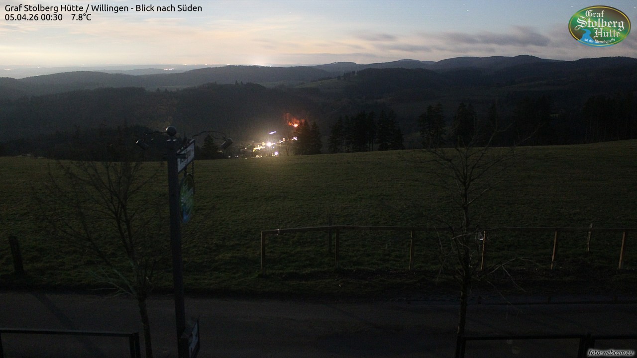 Archiv Foto Webcam Willingen: Graf Stolberg Hütte bei Usseln