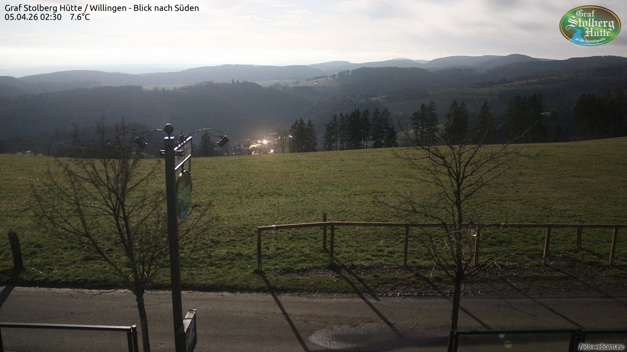 Archiv Foto Webcam Willingen: Graf Stolberg Hütte bei Usseln