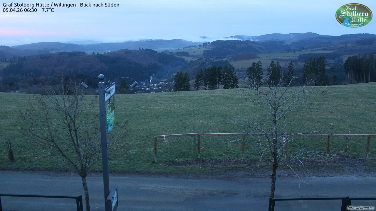 Archiv Foto Webcam Willingen: Graf Stolberg Hütte bei Usseln