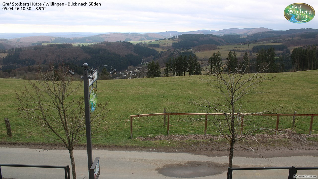 Archiv Foto Webcam Willingen: Graf Stolberg Hütte bei Usseln