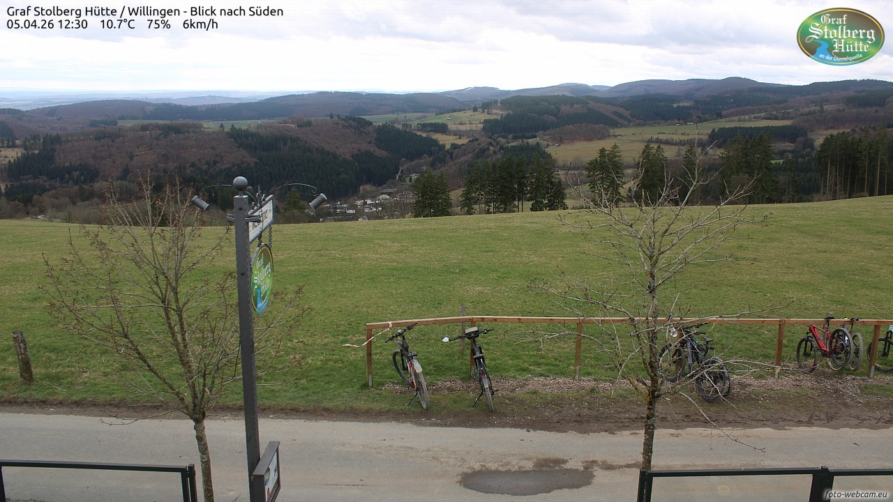 Archiv Foto Webcam Willingen: Graf Stolberg Hütte bei Usseln