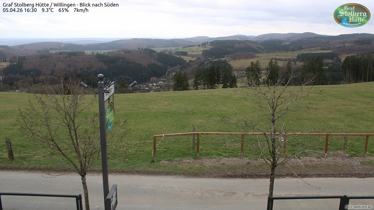 Archiv Foto Webcam Willingen: Graf Stolberg Hütte bei Usseln
