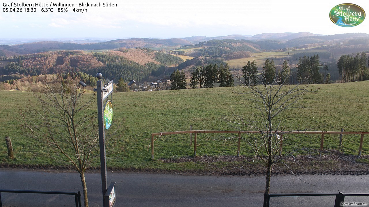 Archiv Foto Webcam Willingen: Graf Stolberg Hütte bei Usseln