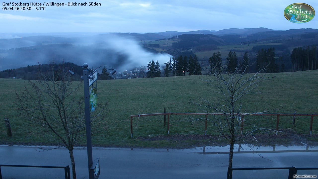 Archiv Foto Webcam Willingen: Graf Stolberg Hütte bei Usseln