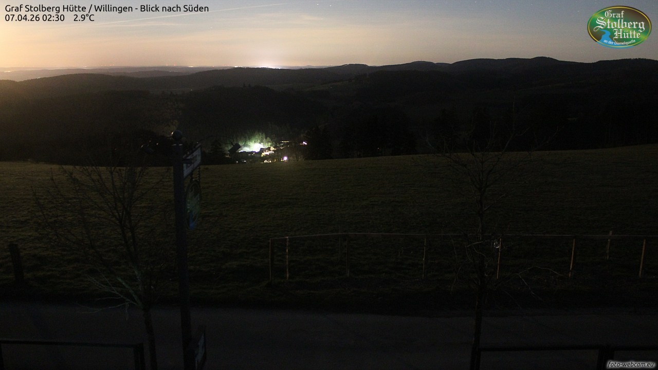 Archiv Foto Webcam Willingen: Graf Stolberg Hütte bei Usseln